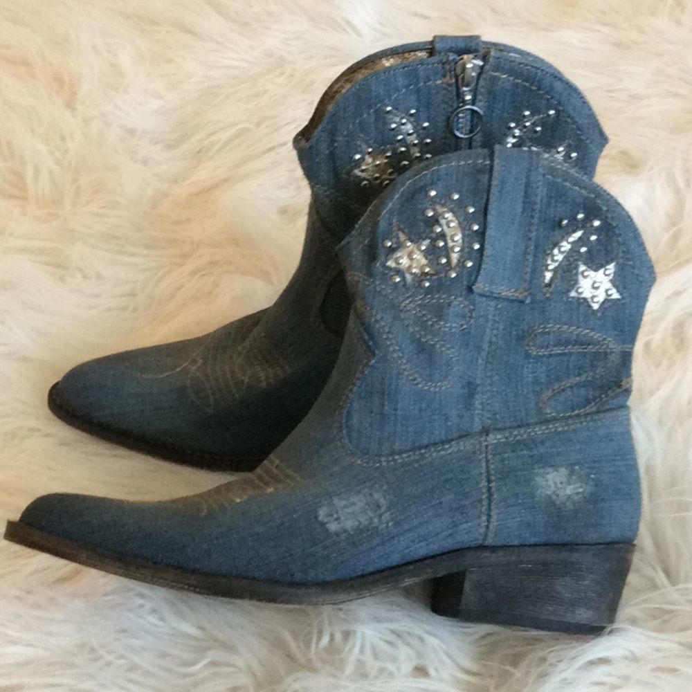 💞ZIGI SOHO💕Jeans western boots